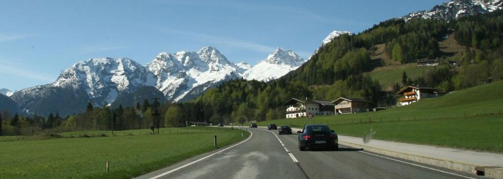 Drive across Switzerland